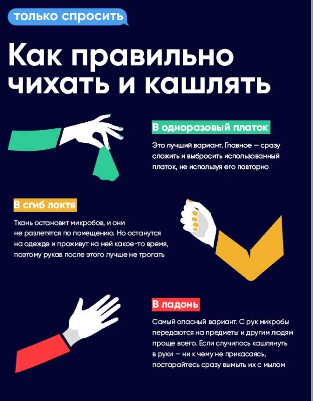 Как правильно чихать